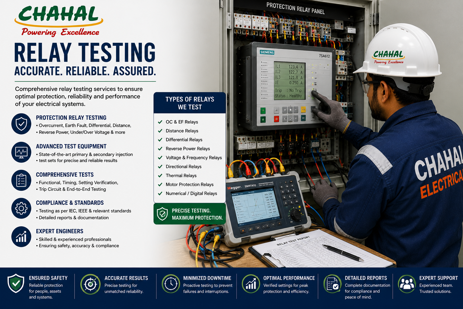 Relay Testing & Protection System Validation